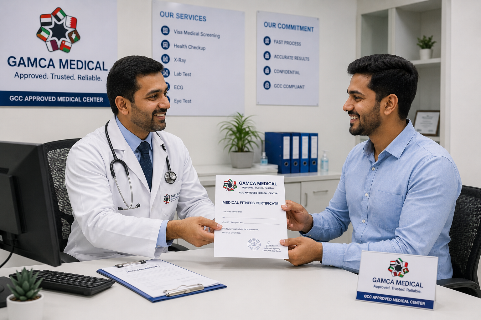 Visa Medical of Gamca